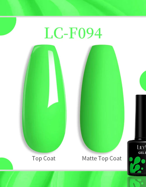 Load image into Gallery viewer, LILYCUTE 7ML Glitter Gel Nail Polish Sparkling Semi Permanent UV Gel Colorful Shinning Gel Varnish Nail Art Soak Off UV LED Gel
