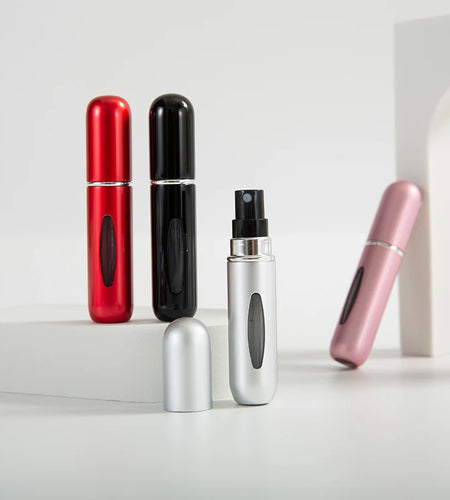 5ml Perfume Spray Bottle, Portable Perfume Atomizer Fillable Mini Perfume Bottle Perfume Empty Bottle Scent Pump Box