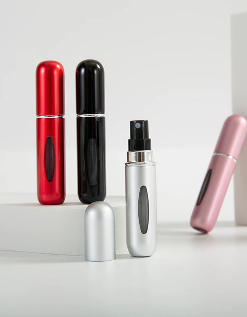 Load image into Gallery viewer, 5ml Perfume Spray Bottle, Portable Perfume Atomizer Fillable Mini Perfume Bottle Perfume Empty Bottle Scent Pump Box

