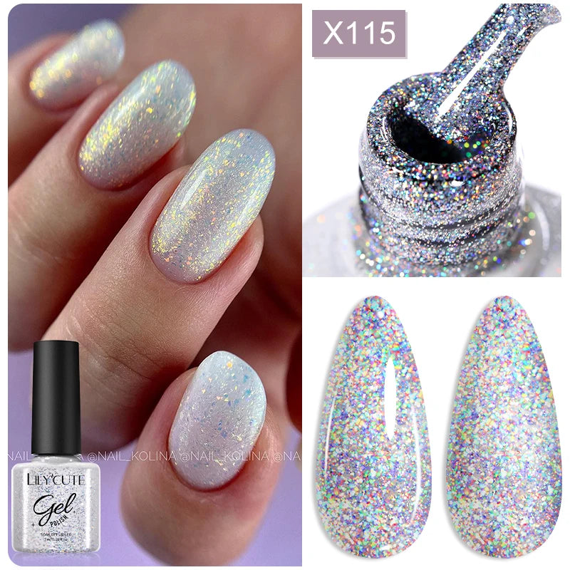 LILYCUTE 6 IN 1 Extension Gel Nail Polish Acrylic Construct Hard Gel Soak Off Self Leveling Reinforcement Gel For Nail HEMA FREE