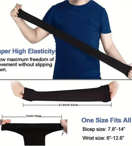 3 Pair of Breathable Sun Protection Sleeves - Breathable & UV Protective Gear for Sports, Driving, & Outdoor Adventures