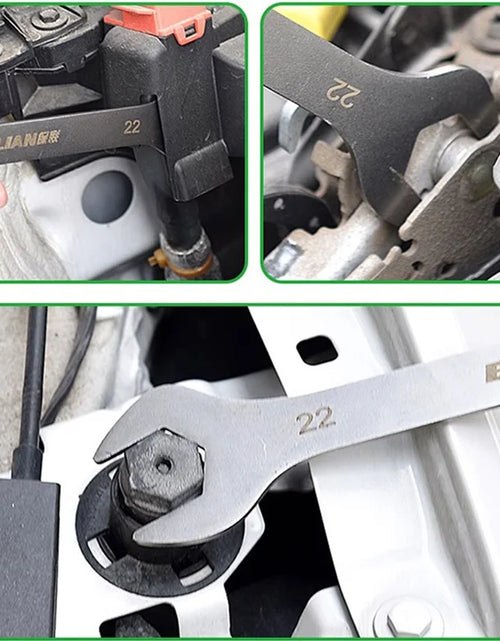 Load image into Gallery viewer, Ultra-thin Open End Wrench 5-32MM Ratchet Wrenches Universal Spanners Dual-purpose Wrench for Bicycle Motorcycle Car Repair Tool
