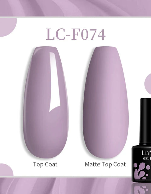 Load image into Gallery viewer, LILYCUTE 7ML Glitter Gel Nail Polish Sparkling Semi Permanent UV Gel Colorful Shinning Gel Varnish Nail Art Soak Off UV LED Gel
