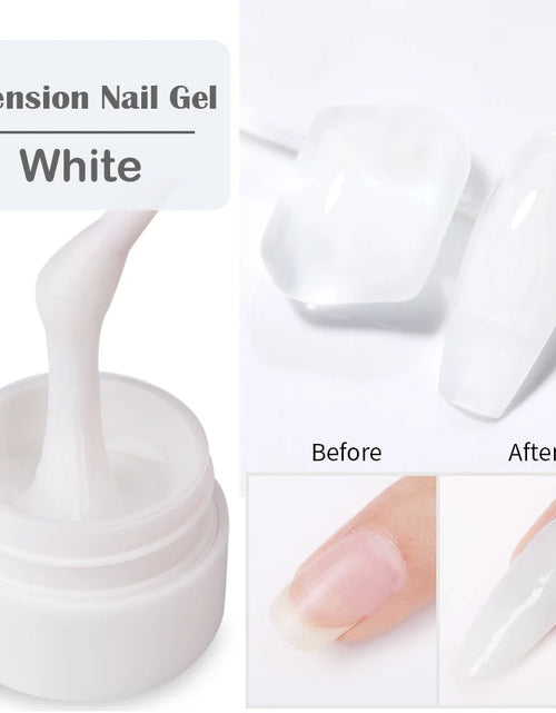 Load image into Gallery viewer, LILYCUTE 6 IN 1 Extension Gel Nail Polish Acrylic Construct Hard Gel Soak Off Self Leveling Reinforcement Gel For Nail HEMA FREE
