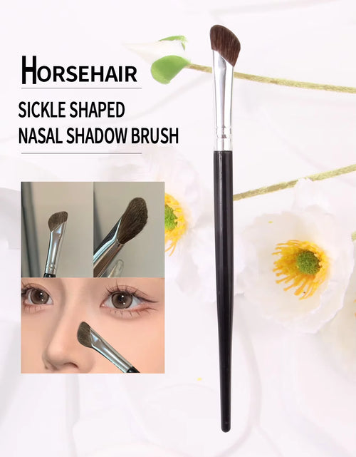 Load image into Gallery viewer, 3-Piece Eyeliner &amp; Eyebrow Brushes Set - Ultra-Fine &amp; Flat Tips for Precise Control, High-Quality Precision Makeup Application
