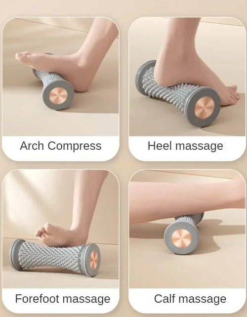 Load image into Gallery viewer, Foot Massager Massage Roller Yoga Massage Ball Plantar Fascia Roller Muscle Relaxation Care Plastic Manual Foot Massager
