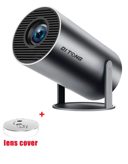Load image into Gallery viewer, DITONG HY300 Plus HD Projector portatil 4K 1280x720P Android  LED Video Home Theater Cinema Phone mini Proyector Movie HY300 pro

