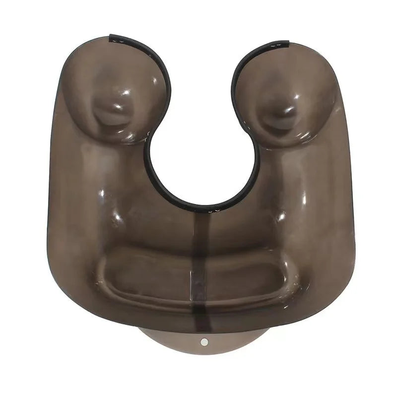 Soft Neck Tray For Salon Hairdresser Beauty Non-spill Free Perm Hair Coloring Shoulder Neck Tray Medicine Water Sink Barber Tool