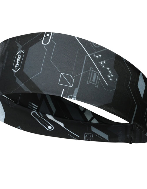 Load image into Gallery viewer, Gothic Skull Headband Sweat Bandage Sport Head Hair Band Workout Tennis Fitness Jog Basketball Running Scary Sweatband Women Men
