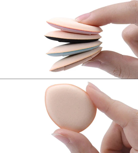 5/10Pcs Mini Finger Puff Foundation Small Air Cushion Powder Sponge Face Concealer BB Cream Cosmetic Applicator Makeup Tools