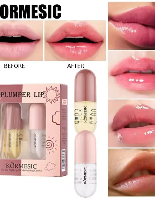 Load image into Gallery viewer, Instant Lip Plumping Essential Oil Nourishing Antiwrinkle Moisturising Sexy Lip Care Ultimate Plumping Lip Gloss Serum Cosmetics
