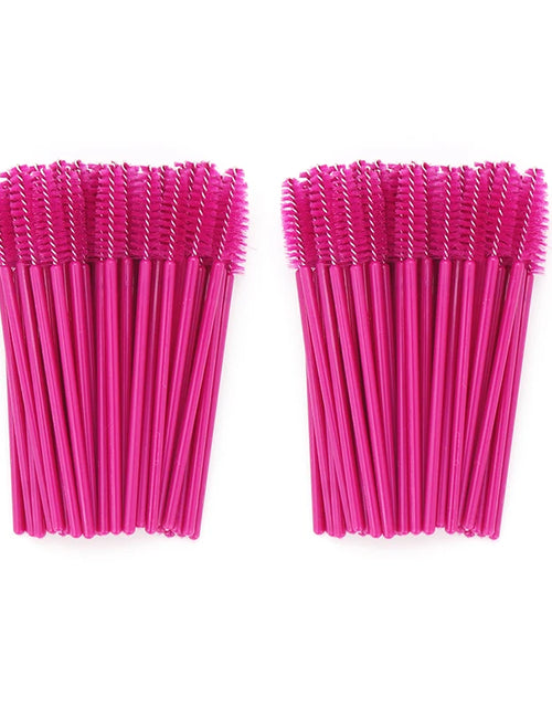 Load image into Gallery viewer, ANNAFRIS 50Pcs  Disposable Eyelash  Brush Soft Head Crystal Eyebrow Brush Lash Extension Brush  Mascara Wand Makeup Tool

