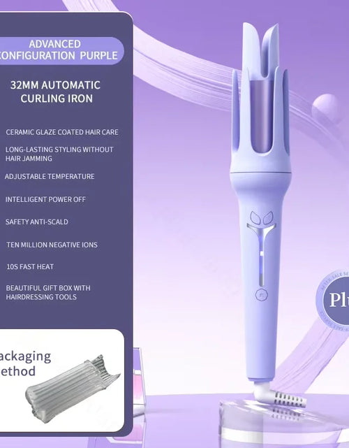 Load image into Gallery viewer, Automatic Curling Iron 32 mm Big Roll Anion  Ceramic Hair Curler 4-Speed Adjustable  Fast Heating Fashion Styling Tools
