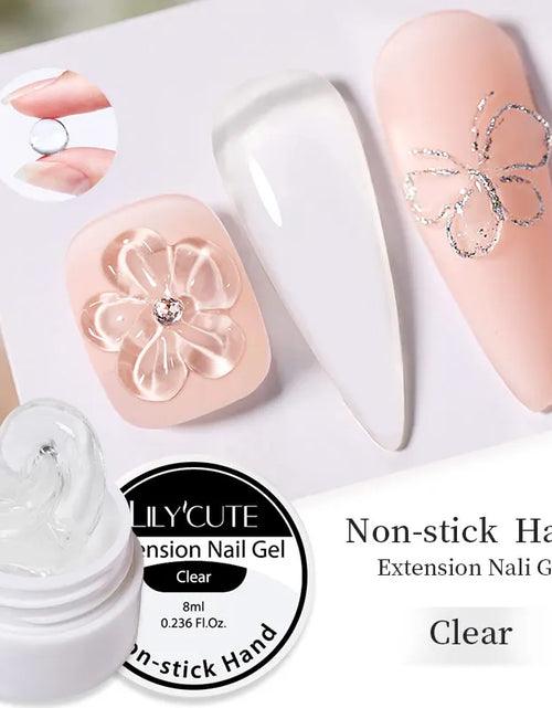 Load image into Gallery viewer, LILYCUTE 6 IN 1 Extension Gel Nail Polish Acrylic Construct Hard Gel Soak Off Self Leveling Reinforcement Gel For Nail HEMA FREE
