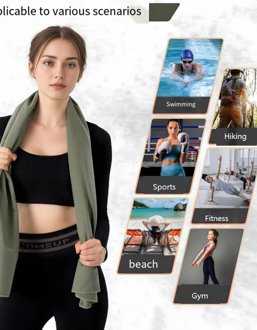 Load image into Gallery viewer, Beach Towel Oversized,Thick Sand Free Microfiber Quick Dry Towel 31.5”x71”, Super Absorbent Soft Swim BeachTowels for Men, Women
