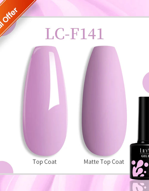 Load image into Gallery viewer, LILYCUTE 7ML Glitter Gel Nail Polish Sparkling Semi Permanent UV Gel Colorful Shinning Gel Varnish Nail Art Soak Off UV LED Gel
