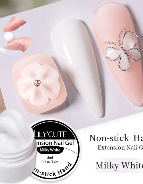 Load image into Gallery viewer, LILYCUTE 6 IN 1 Extension Gel Nail Polish Acrylic Construct Hard Gel Soak Off Self Leveling Reinforcement Gel For Nail HEMA FREE
