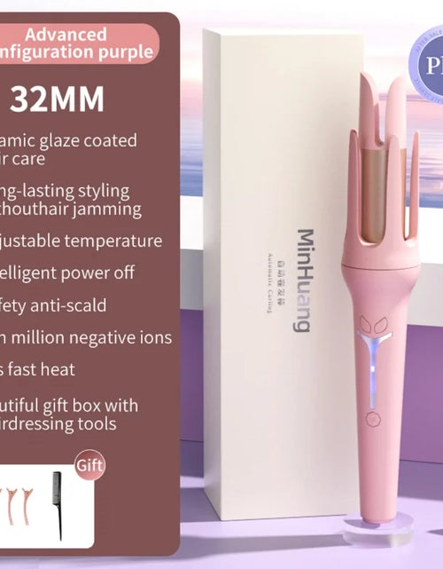 Load image into Gallery viewer, Automatic Curling Iron 32 mm Big Roll Anion  Ceramic Hair Curler 4-Speed Adjustable  Fast Heating Fashion Styling Tools
