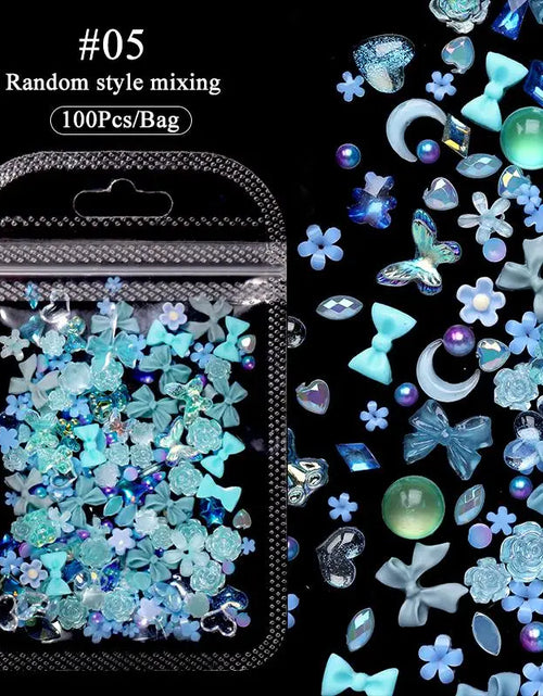 Load image into Gallery viewer, BORN PRETTY Nail Rhinestone Glue 30ML Gel Nail Glue for Nail Charm 3D Nails Bling Gel for Decoration Nails Gems Nail supplies
