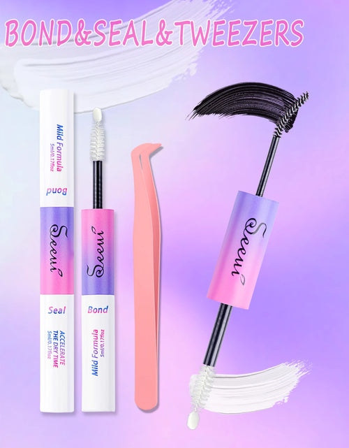 Load image into Gallery viewer, Eyelash Glue and Seal for Eyelash Clusters Strong Fixed Eyelash Glue Lasting Eyelash Glue Eyelash Extension tool
