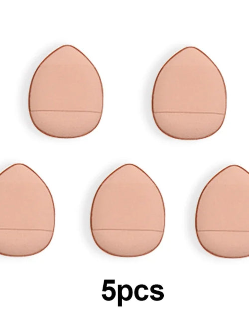 Load image into Gallery viewer, 5/10Pcs Mini Finger Puff Foundation Small Air Cushion Powder Sponge Face Concealer BB Cream Cosmetic Applicator Makeup Tools
