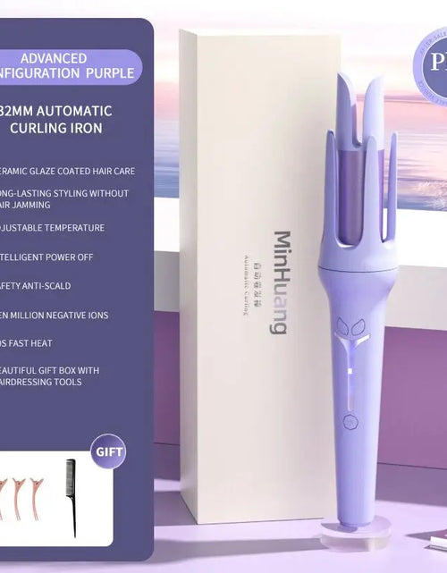 Load image into Gallery viewer, Automatic Curling Iron 32 mm Big Roll Anion  Ceramic Hair Curler 4-Speed Adjustable  Fast Heating Fashion Styling Tools
