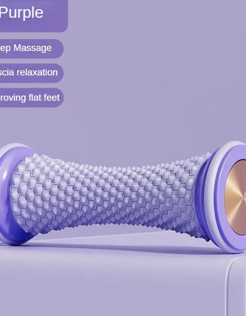 Load image into Gallery viewer, Foot Massager Massage Roller Yoga Massage Ball Plantar Fascia Roller Muscle Relaxation Care Plastic Manual Foot Massager
