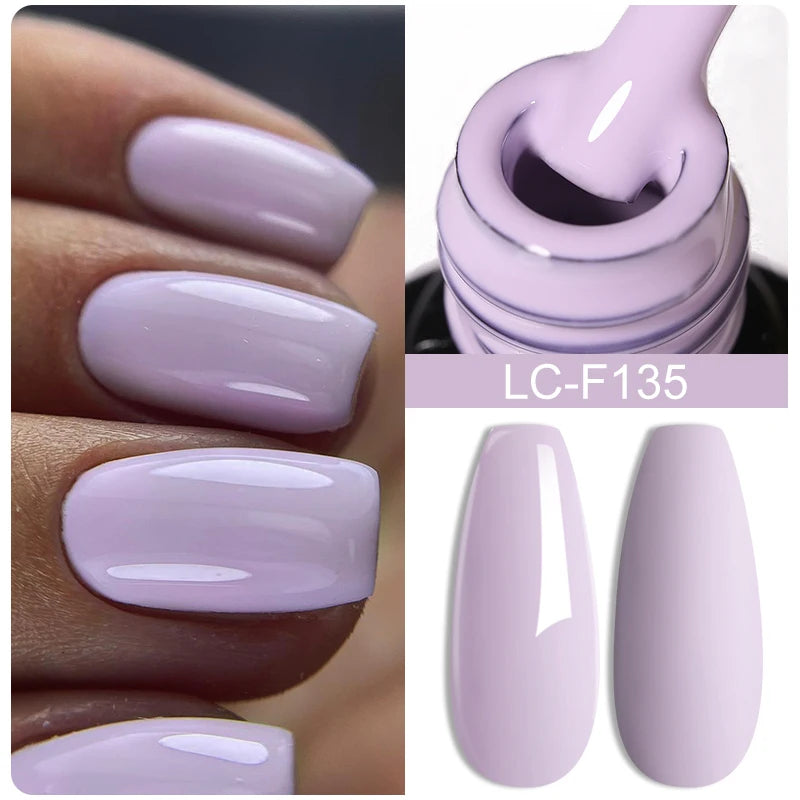 LILYCUTE 7ML Glitter Gel Nail Polish Sparkling Semi Permanent UV Gel Colorful Shinning Gel Varnish Nail Art Soak Off UV LED Gel