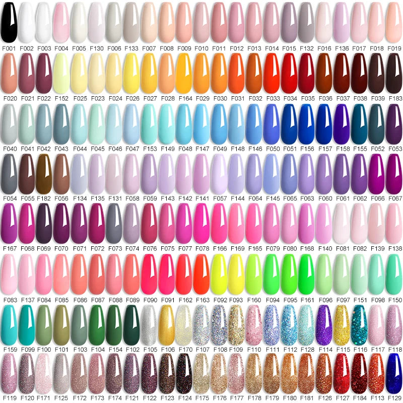 LILYCUTE 7ML Glitter Gel Nail Polish Sparkling Semi Permanent UV Gel Colorful Shinning Gel Varnish Nail Art Soak Off UV LED Gel