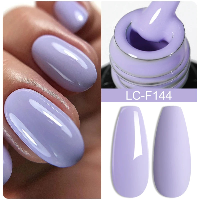 LILYCUTE 7ML Glitter Gel Nail Polish Sparkling Semi Permanent UV Gel Colorful Shinning Gel Varnish Nail Art Soak Off UV LED Gel