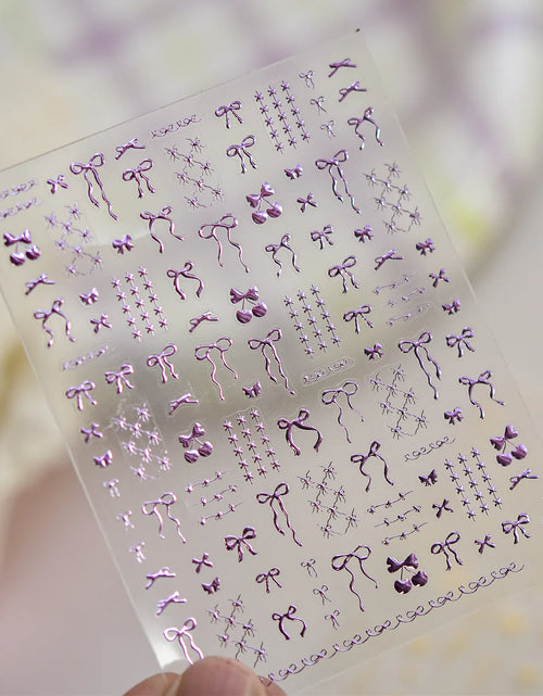 Load image into Gallery viewer, 1pcs Cute A bag of Starfish Nail Charm Stickers 3D Jelly Ocean Fish Bubble Adhesive Nail Sticker DIY Summer Nail Art Decorations
