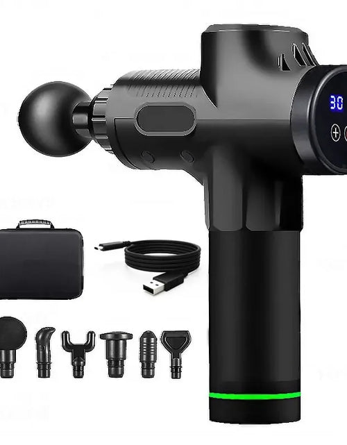 Load image into Gallery viewer, Portable Fascia Gun Vibration Massage Gun For Body Neck Back Deep Muscle Relaxation Fitness Slimming One Head
