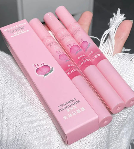 Peach Lip Oil Moisturizing Glass Lip Gloss Fragrance Non-sticky Lip Tint Lips Plumper Autumn and Winter Lips Care Serum Primer