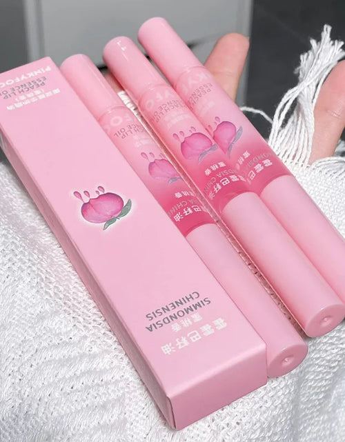 Load image into Gallery viewer, Peach Lip Oil Moisturizing Glass Lip Gloss Fragrance Non-sticky Lip Tint Lips Plumper Autumn and Winter Lips Care Serum Primer
