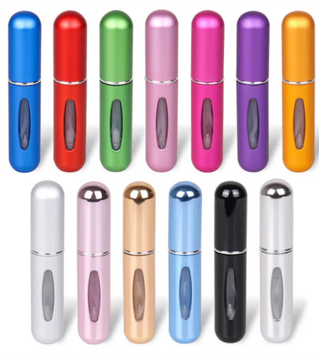 5ml Perfume Refill Bottle Portable Mini Refillable Spray Jar Scent Pump Empty Cosmetic Containers Atomizer for Travel Tool Hot