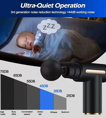 2025 fascia gun muscle relaxation massager electric vibration massage gun professional grade neck mask gun