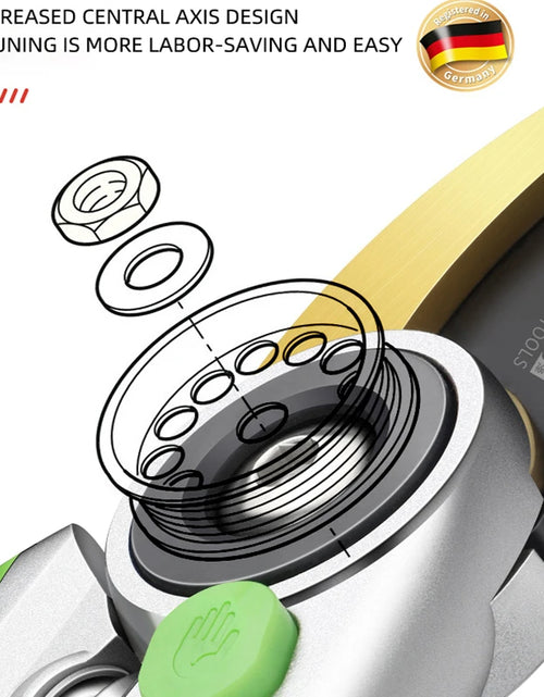 Load image into Gallery viewer, AIRAJ Pruning Shear Garden Tools Labor Saving Scissors Gardening Plant Sharp Branch Pruners Protection Hand Durable

