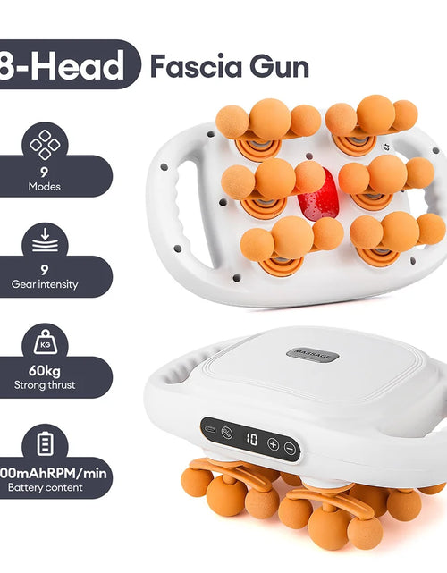 Load image into Gallery viewer, 16-Head Fascia Gun High-Frequency Vibration Body Massage Gun Back and Waist Massager Neck Shoulder Massager Muscle masajeador

