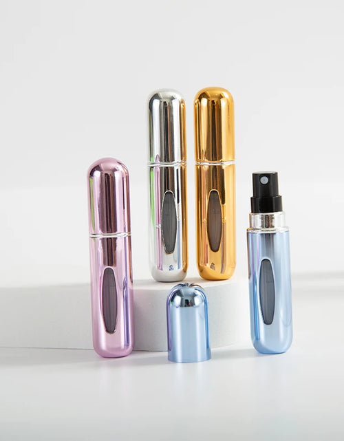 Load image into Gallery viewer, 5ml Perfume Spray Bottle, Portable Perfume Atomizer Fillable Mini Perfume Bottle Perfume Empty Bottle Scent Pump Box
