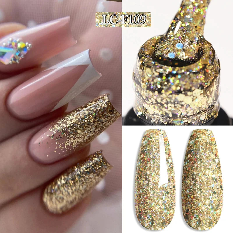 LILYCUTE 6 IN 1 Extension Gel Nail Polish Acrylic Construct Hard Gel Soak Off Self Leveling Reinforcement Gel For Nail HEMA FREE
