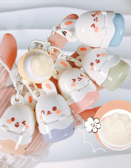 Load image into Gallery viewer, Fruity Children Baby Lip Balm Moisturizer Nutritious Anti Dry Cracking Lip Mask Cute Cartoon Bunny Kids Autumn Winter Lip Care
