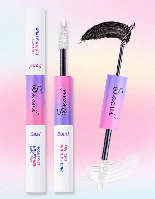 Load image into Gallery viewer, Eyelash Glue and Seal for Eyelash Clusters Strong Fixed Eyelash Glue Lasting Eyelash Glue Eyelash Extension tool
