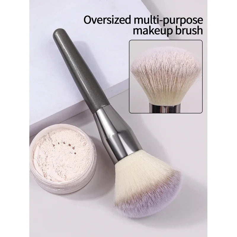 1pcs ultra large loose powder brush, high-end multifunctional setting brush for facial makeup, soft makeup brush tool