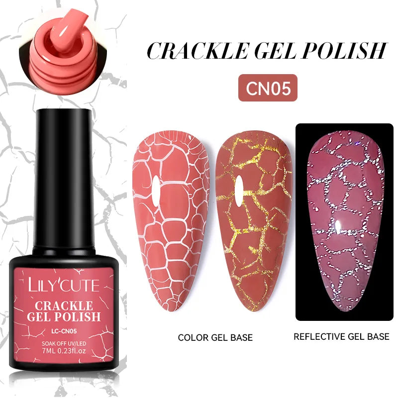 LILYCUTE 6 IN 1 Extension Gel Nail Polish Acrylic Construct Hard Gel Soak Off Self Leveling Reinforcement Gel For Nail HEMA FREE