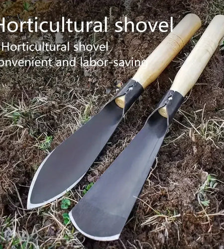 Multifunctional Garden Tool Shovel Dig Wild Vegetables Drive Sea Plant Flowers Shovel Soil Thickening Iron Hoe Weeding Shovel