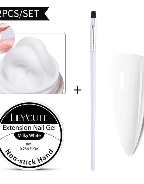 Load image into Gallery viewer, LILYCUTE 6 IN 1 Extension Gel Nail Polish Acrylic Construct Hard Gel Soak Off Self Leveling Reinforcement Gel For Nail HEMA FREE
