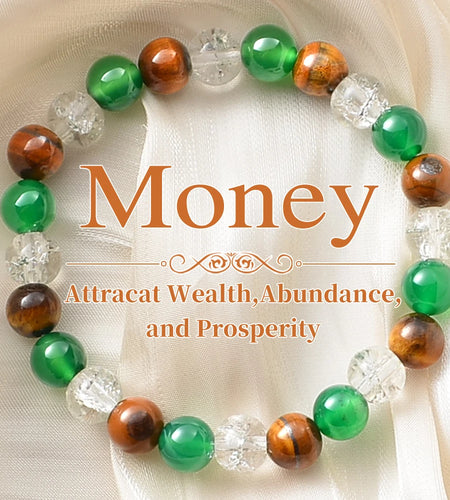 Prosperity and Abundance Healing Bracelet - Relaxation, Success Enhancement Bracelet, Personal Strength and Health