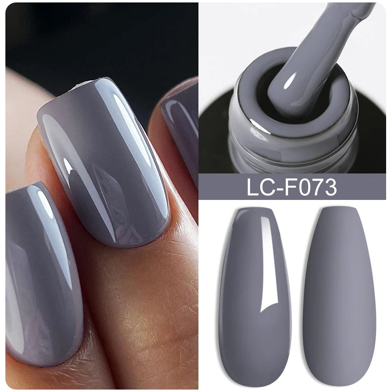LILYCUTE 7ML Glitter Gel Nail Polish Sparkling Semi Permanent UV Gel Colorful Shinning Gel Varnish Nail Art Soak Off UV LED Gel