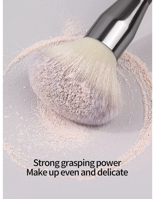 Load image into Gallery viewer, 1pcs ultra large loose powder brush, high-end multifunctional setting brush for facial makeup, soft makeup brush tool
