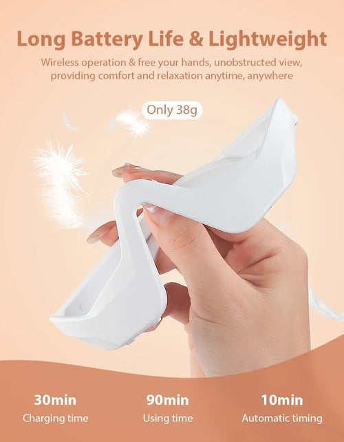 Load image into Gallery viewer, Eye Massager 3D Eyes Relax Massager Fatigue Relief Lighten Dark Circles Smooth Eye Fine Line Beauty Eye Care
